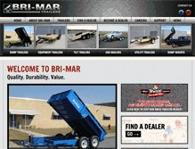 Tablet Screenshot of bri-mar.com